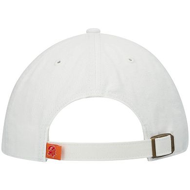 Men's '47 White Tampa Bay Buccaneers Legacy Clean Up Adjustable Hat