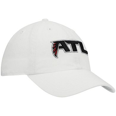 Men's '47 White Atlanta Falcons Clean Up Adjustable Hat