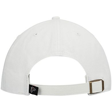 Men's '47 White Atlanta Falcons Clean Up Adjustable Hat