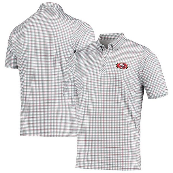 Men's Cutter & Buck White San Francisco 49ers Big Tall Forge Stretch Polo