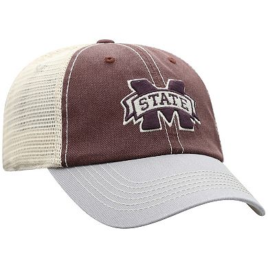 Men's Top of the World Maroon Mississippi State Bulldogs Offroad Trucker Snapback Hat