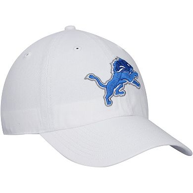 Men's '47 White Detroit Lions Clean Up Adjustable Hat