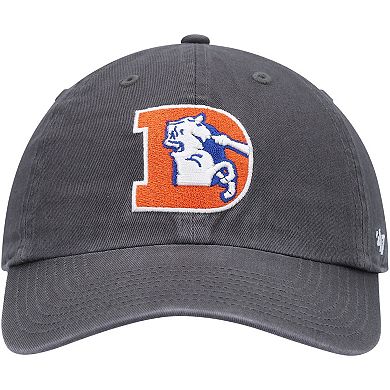 Men's '47 Charcoal Denver Broncos Clean Up Legacy Adjustable Hat