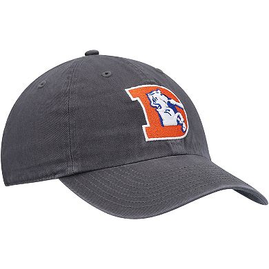 Men's '47 Charcoal Denver Broncos Clean Up Legacy Adjustable Hat