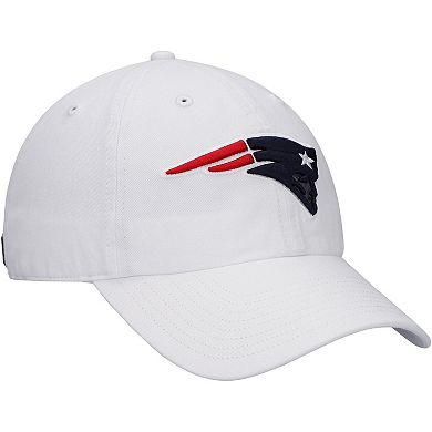 Men's '47 White New England Patriots Clean Up Adjustable Hat
