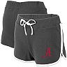 Women's Charcoal Alabama Crimson Tide Relay French Terry Shorts