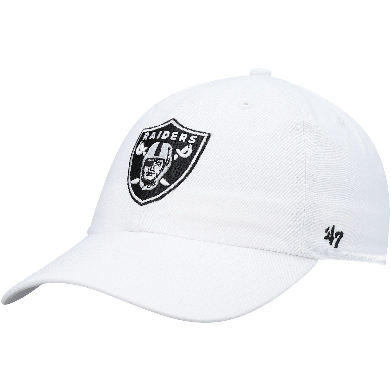 Girls Youth '47 Pink Las Vegas Raiders Rose MVP Adjustable Hat