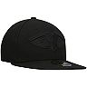 Men's New Era New Orleans Pelicans Black On Black 59FIFTY Fitted Hat