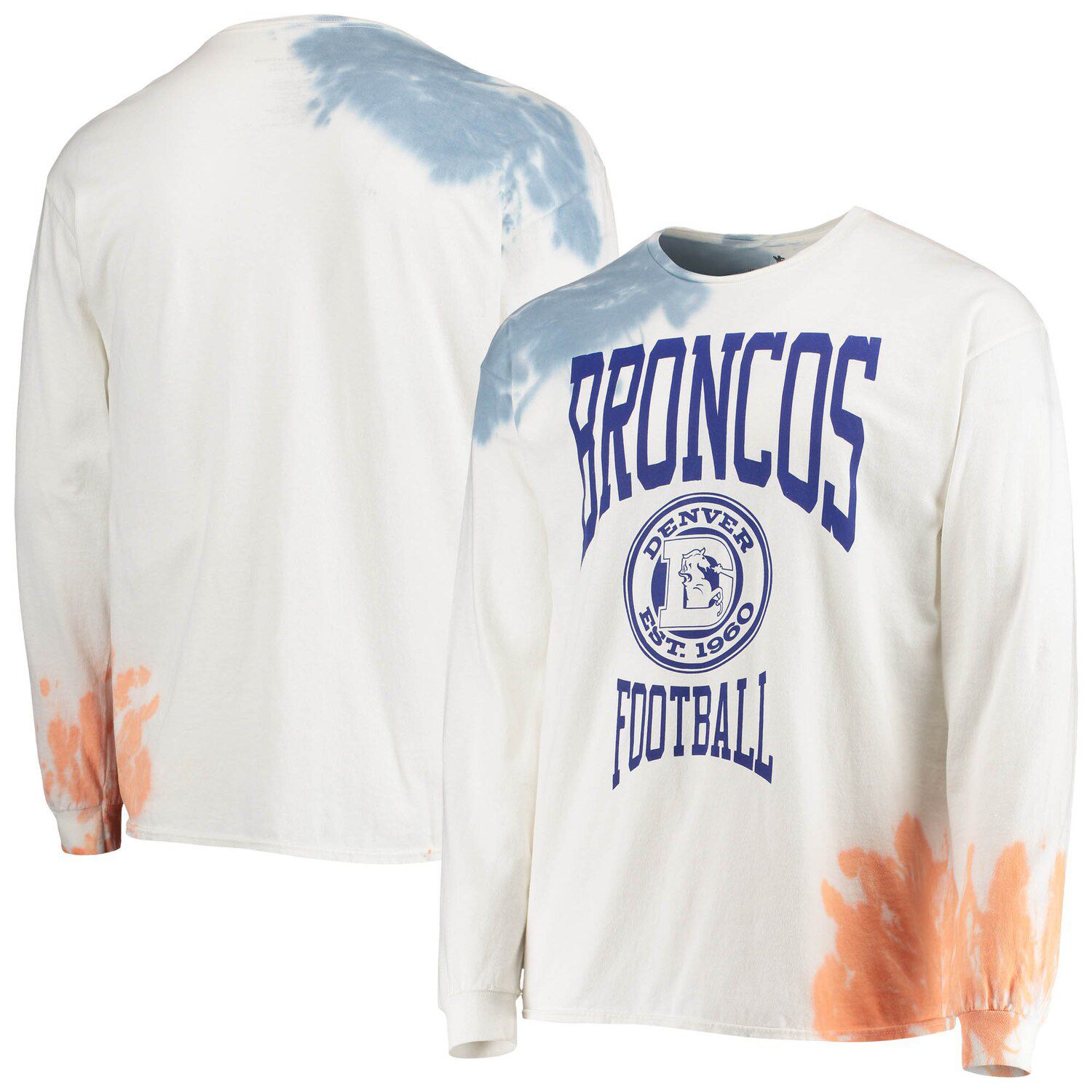 denver broncos tie dye shirt