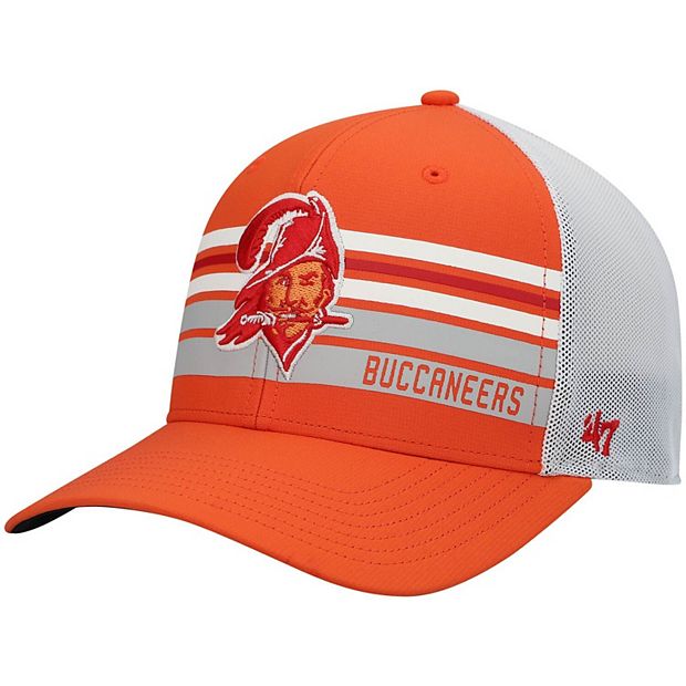 Tampa Bay Buccaneers 2T WORDMARK White-Orange Fitted Hat