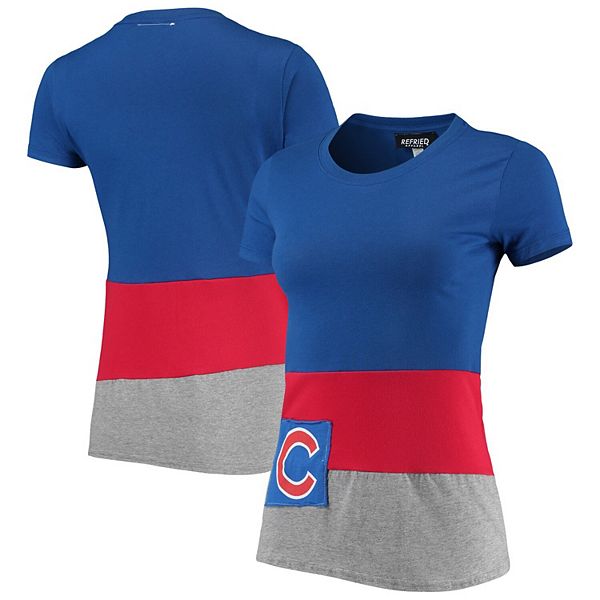 CHICAGO CUBS REFRIED WOMEN'S LONG SLEEVE JERSEY TEE