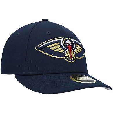 Men's New Era Navy New Orleans Pelicans Team Low Profile 59FIFTY Fitted Hat
