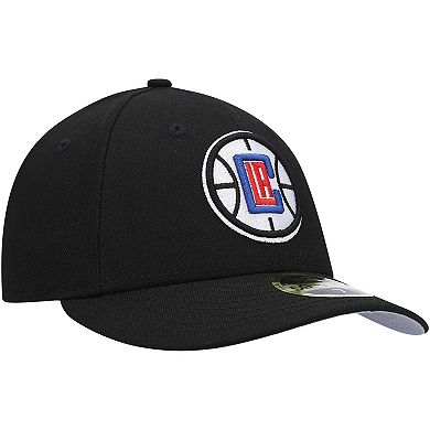 Men's New Era Black LA Clippers Team Low Profile 59FIFTY Fitted Hat