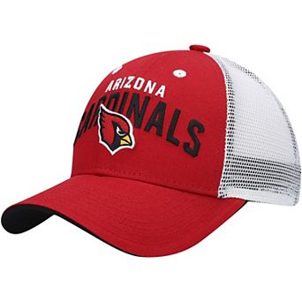 Youth Cardinal/White Arizona Cardinals Core Lockup Snapback Hat