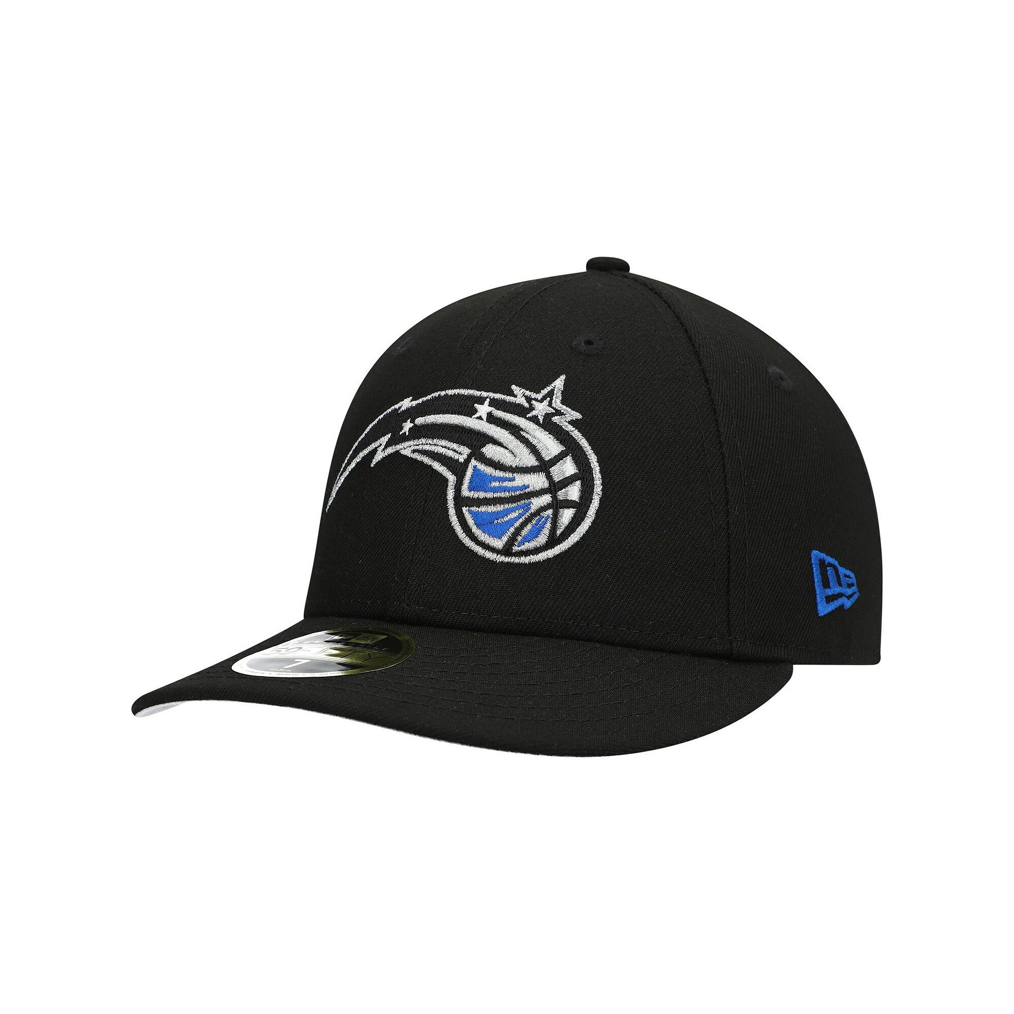 Mens New Era Black Orlando Magic Team Low Profile 59FIFTY Fitted Hat, Size