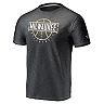Men's Fanatics Branded Charcoal Milwaukee Bucks Give-N-Go T-Shirt