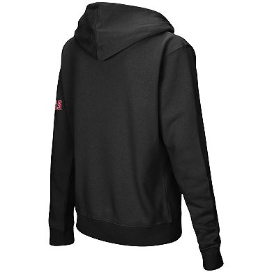 Women's Black Ohio State Buckeyes Big Logo Pullover Hoodie