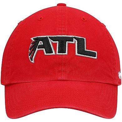 Men's '47 Red Atlanta Falcons Clean Up Alternate Adjustable Hat