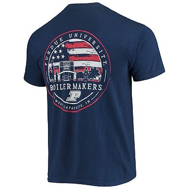 Men's Navy Purdue Boilermakers Campus Americana T-Shirt