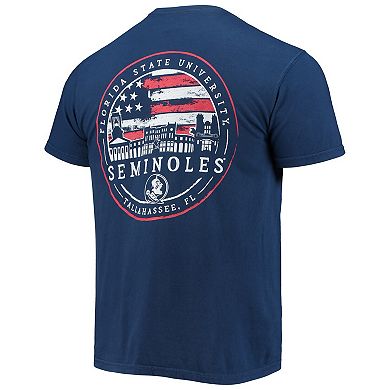 Men's Navy Florida State Seminoles Campus Americana T-Shirt