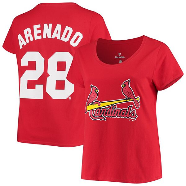 Men's Fanatics Branded Nolan Arenado Red St. Louis Cardinals