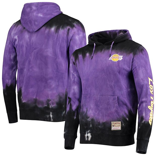 Tie dye lakers online hoodie