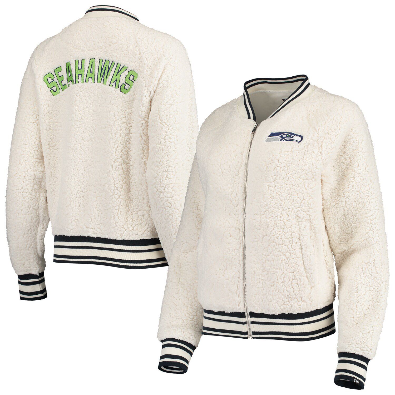 cream zip jacket