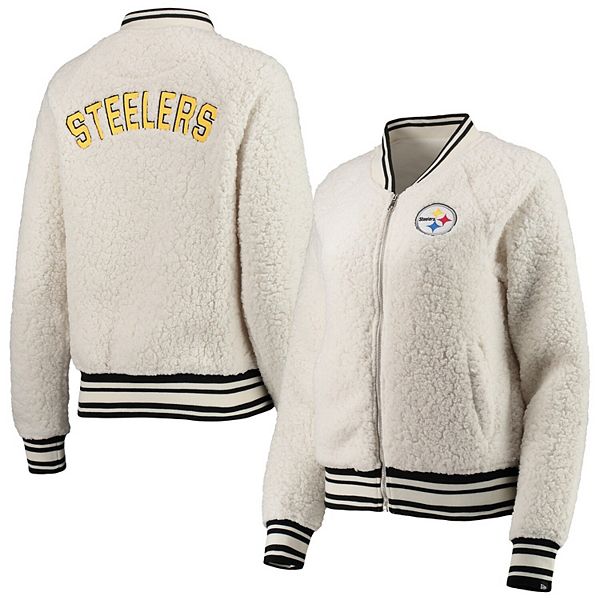 Steelers Women's New Era High Waisted Fleece Joggers - S