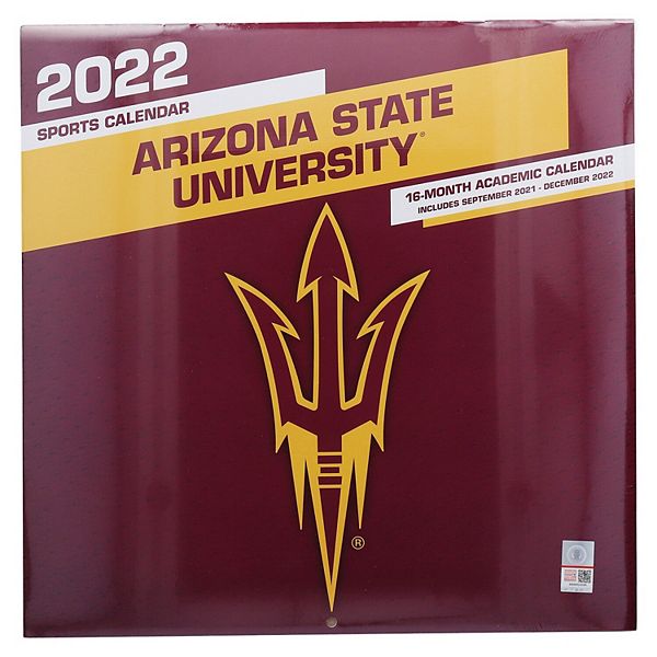 University Of Arizona Calendar 2022 Arizona State Sun Devils 2022 Wall Calendar