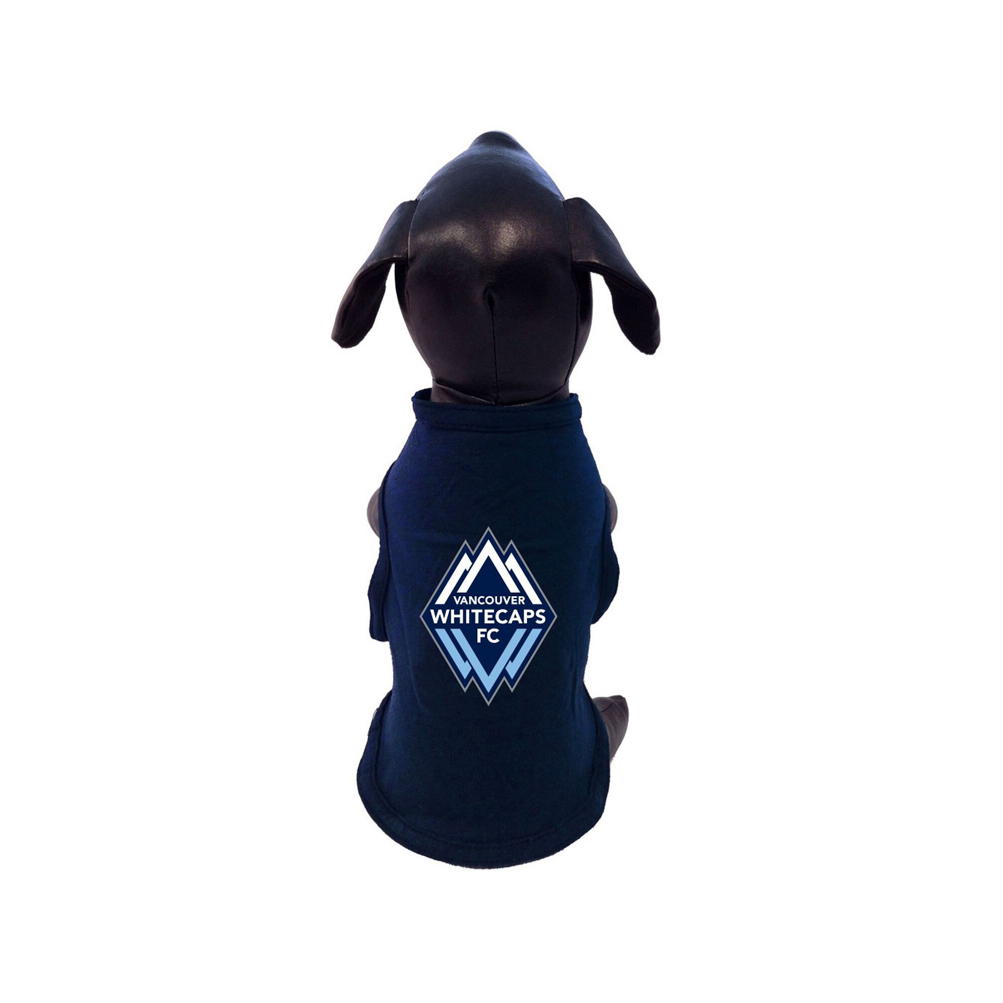 Blue Vancouver Whitecaps FC Pet T-Shirt, Size: XS, Vwc Blue