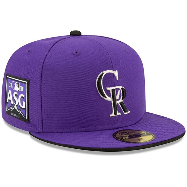 New Era Men's Colorado Rockies 39Thirty Purple Stretch Fit Hat