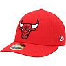 Men's New Era Red Chicago Bulls Team Low Profile 59FIFTY Fitted Hat