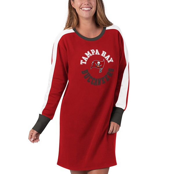 Tampa Bay Buccaneers Women's Long Sleeve T-Shirts High Waist