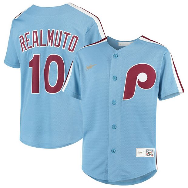 MLB Philadelphia Phillies (JT Realmuto) Men's Replica Baseball Jersey.