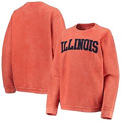 Illinois Fighting Illini Retro Brand Vintage Chief Illiniwek Hoodie H.NAVY / S