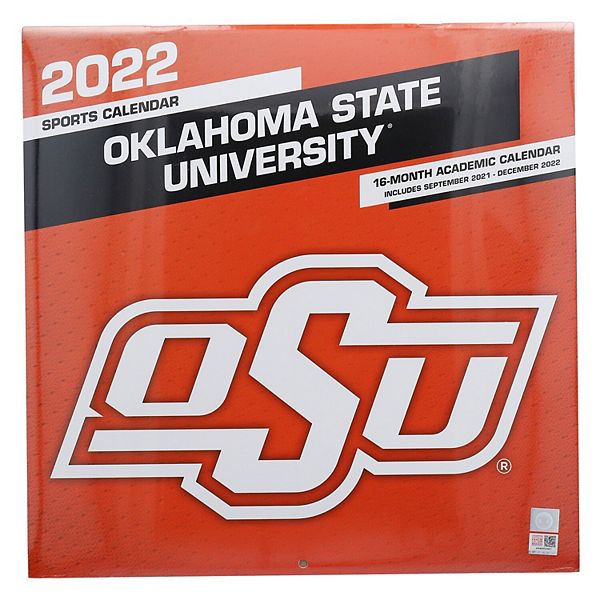 Oklahoma State Cowboys 2022 Wall Calendar