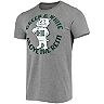 Men's Homefield Heathered Gray Ohio Bobcats Team Vintage Tri-Blend T-Shirt