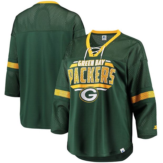 green bay packers 3 4 sleeve