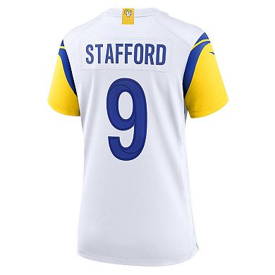 Women's Nike Matthew Stafford White Los Angeles Rams Alternate Game Jersey