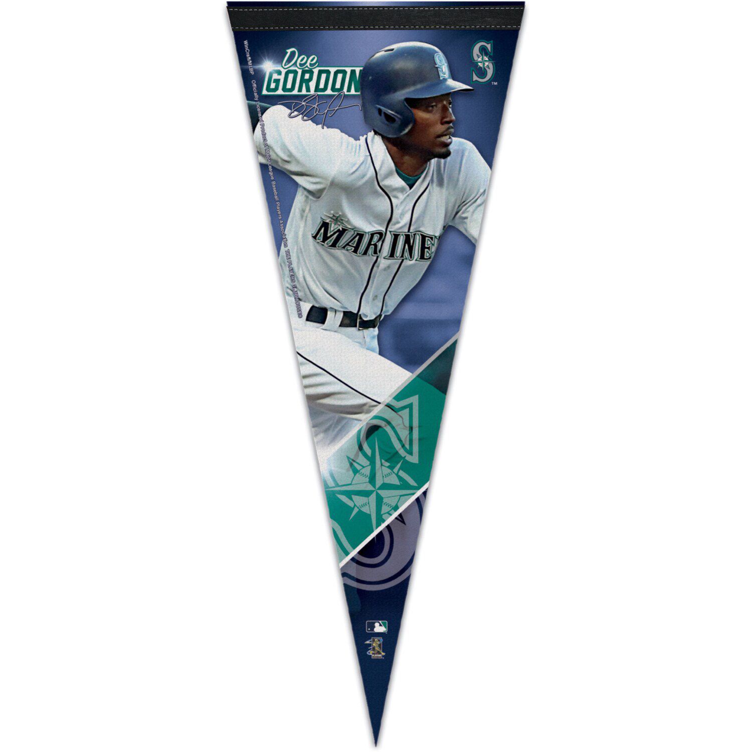 Image for Unbranded WinCraft Dee Gordon Seattle Mariners 12'' x 30'' Player Premium Pennant at Kohl's.