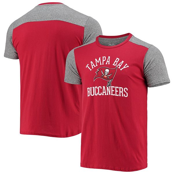 Men's Fanatics Branded Red/White Tampa Bay Buccaneers Home Stretch Team T- Shirt