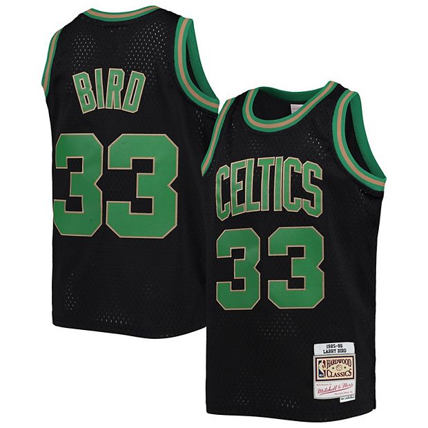  Larry Bird Boston Celtics Mitchell and Ness Men's Green  Throwback Jesey Small : Sports & Outdoors