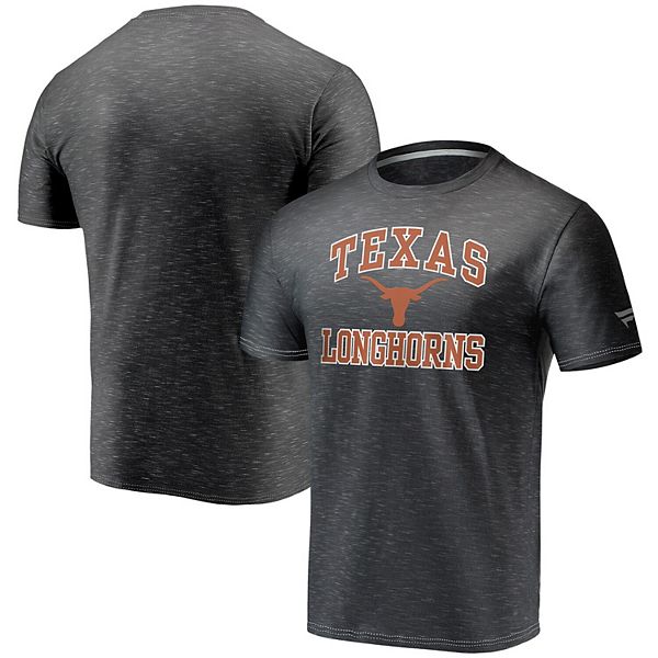 Men's Fanatics Branded Charcoal Texas Longhorns Heart and Soul Space ...