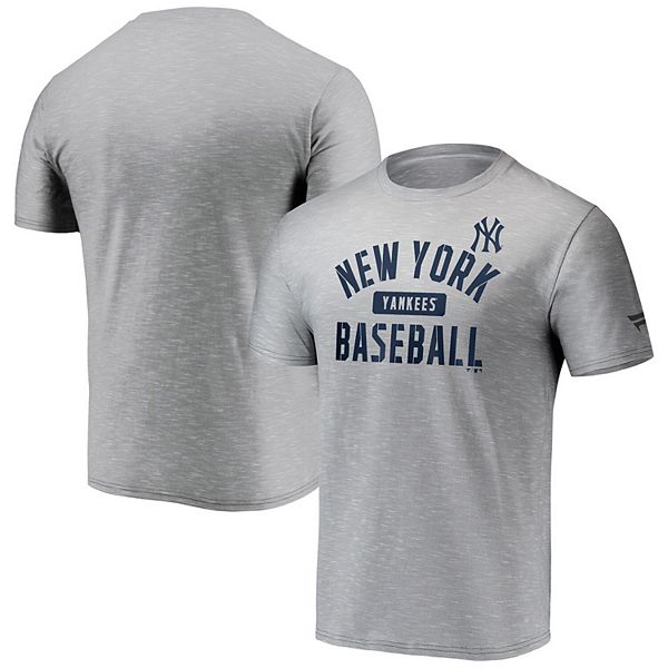 Men's New York Yankees Fanatics Branded Black Primary Logo T-Shirt