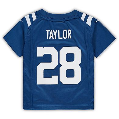 Toddler Nike Jonathan Taylor Royal Indianapolis Colts Game Jersey