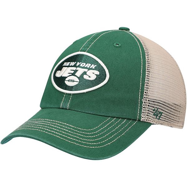 Youth '47 Green/White New York Jets Trucker Snapback Hat