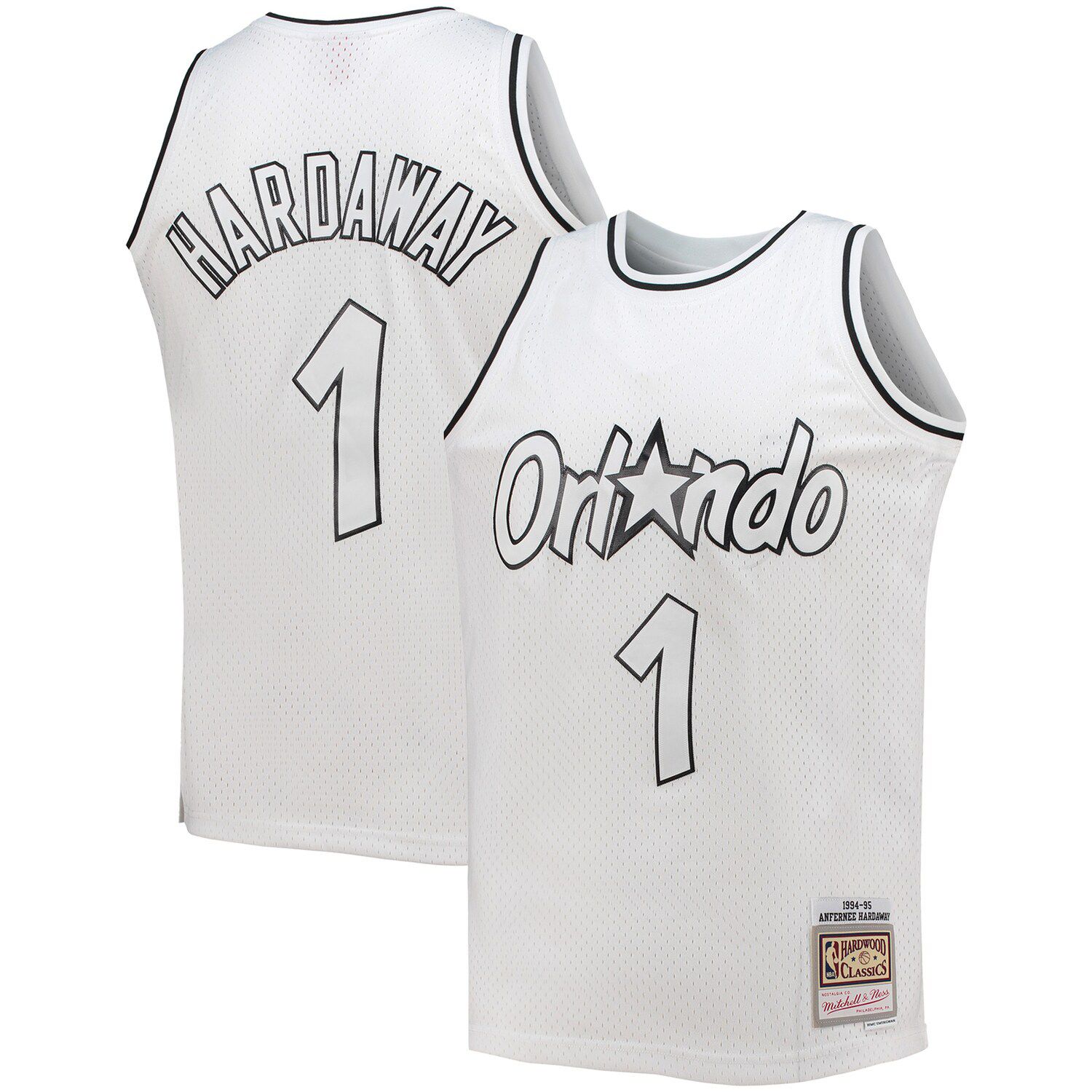 white orlando magic shirt