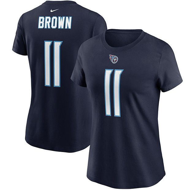 Tennessee Titans Nike Women's Logo Essential T-Shirt - Navy