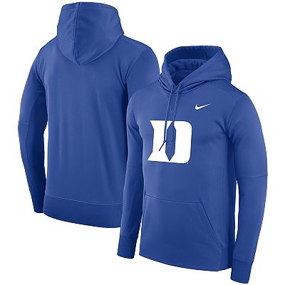 Men s Nike Royal Duke Blue Devils Performance Pullover Hoodie