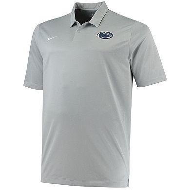 Men's Nike Heathered Gray Penn State Nittany Lions Big & Tall Performance Polo